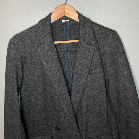 J. Crew Benny Long Wool Blazer - Picture 4 of 11